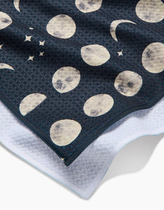 Geometry - Moon Dots Tea Towel