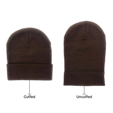 Load image into Gallery viewer, The Park Wholesale - Beanies Caps Toboggan Cuffed Soft Knit in Bulk Multi-Color Plain Blank Wholesale: Neon Green
