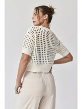 Load image into Gallery viewer, PAPERMOON - Alina Cropped Crochet Top
