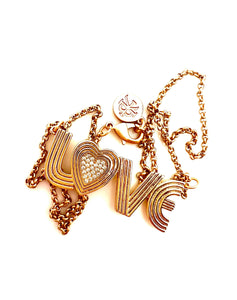 Karli Buxton - Retro "LOVE" Necklace