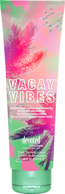 Vacay Vibes Tanning Lotion Bottle
