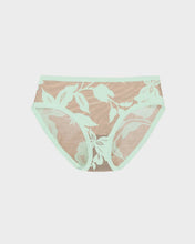 Load image into Gallery viewer, EBY - Sheer Flocked Brief: Madam Muse / 1X
