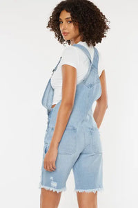 Kan Can - 90s BF Denim Overall Shorts