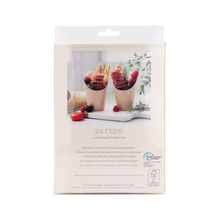 Load image into Gallery viewer, My Mind’s Eye - PLCC1636 - Gold Foil Kraft Dots and Stripes Charcuterie Cups (24ct)
