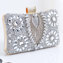 Load image into Gallery viewer, ACCITY - Women Dinner Chain One-shoulder Diamond Bag
