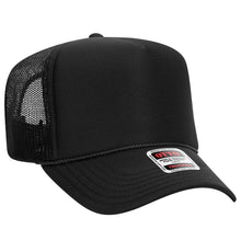 Load image into Gallery viewer, The Park Wholesale - Otto 5-Panel High Crown Foam Trucker Hats, Mesh Back Cap - 39-165: White
