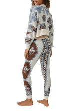 Load image into Gallery viewer, Free People - Fuzzy Feelings Crop Sweater and Pants Pajama Set
