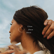 Load image into Gallery viewer, Made By Mary - Live In Hoop Earrings: Gold Filled / 16mm
