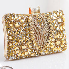 Load image into Gallery viewer, ACCITY - Women Dinner Chain One-shoulder Diamond Bag
