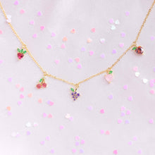 Load image into Gallery viewer, Girls Crew - Fruit Basket Choker: Gold
