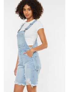 Kan Can - 90s BF Denim Overall Shorts