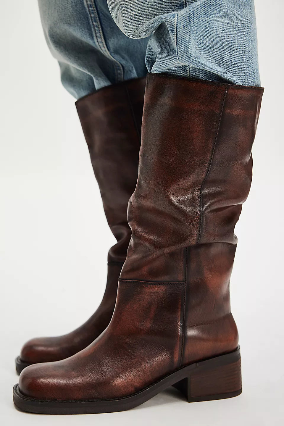 DANA DISTRESSED PULL ON B / DRIED TOBACCO DISTRR