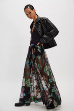 Load image into Gallery viewer, FIORITURA MAXI SKIRT / BLACK
