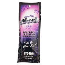 Incredibly Black Bronzing Tanning Lotion Packet