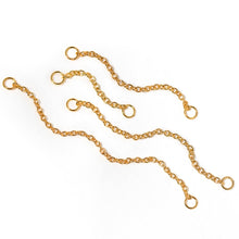 Load image into Gallery viewer, Girls Crew - Boundless Earring Connector Chain: Gold / 18mm
