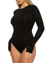 Load image into Gallery viewer, ROSA CLOTHING - Crewneck Casual Long-Sleeved Bodysuit
