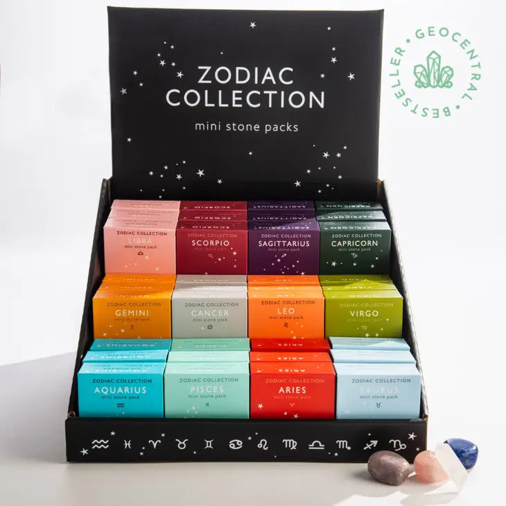GEOCENTRAL - Zodiac Collection - Mini Crystal Pack