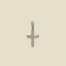 Load image into Gallery viewer, Silver Cross Charm

