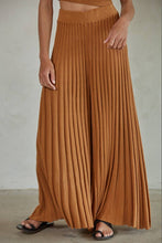 Load image into Gallery viewer, By Together - W1658 | Knit Acrylic Sweater Ribbed Flare Pants: Taupe / M
