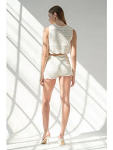 Load image into Gallery viewer, PAPERMOON - Estrella Crochet Top &amp; Shorts Set
