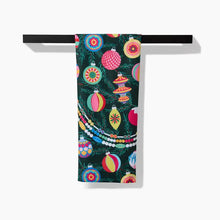 Load image into Gallery viewer, Geometry- Shiny Ornaments Tea Towel
