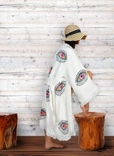 Load image into Gallery viewer, Karli Buxton - Neutral Multi Eye Kaftan
