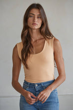 Load image into Gallery viewer, By Together - S1187N | Double Layered Seamless Top: Powder Pink / SM
