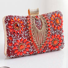 Load image into Gallery viewer, ACCITY - WOMEN DINNER CHAIN ONE-SHOULER DIAMOND BAG
