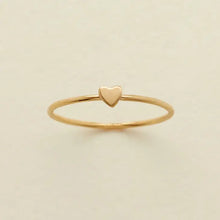 Load image into Gallery viewer, MADE BY MARY - Heart Stacking Ring - Gold and Silver
