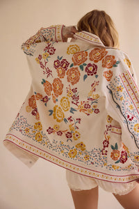 AVERY EMBELLISHED JACKET / PEARLED IVORY