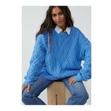 Load image into Gallery viewer, ISLA CABLE TUNIC / MARINE
