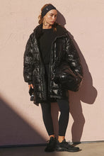 Load image into Gallery viewer, FREE PEOPLE - Patricia Packable Poncho Puffer
