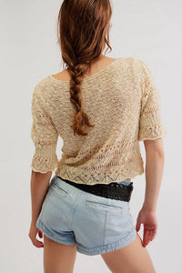 FREE PEOPLE - Country Romance Top