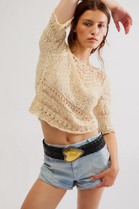 FREE PEOPLE - Country Romance Top