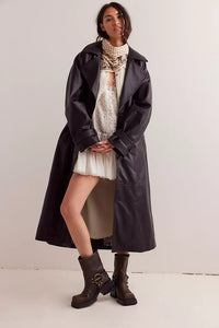 We The Free - Rock It Leather Trench