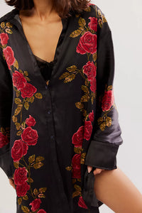 FREE PEOPLE - Off The Vine Button Down