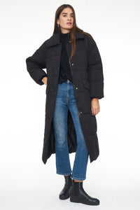 PISTOLA - Shayne Long Puffer Coat - Noir