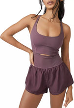 Load image into Gallery viewer, FREE PEOPLE - Righteous Runsie - Violet Purple
