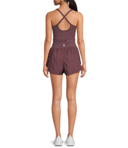 FREE PEOPLE - Righteous Runsie - Violet Purple