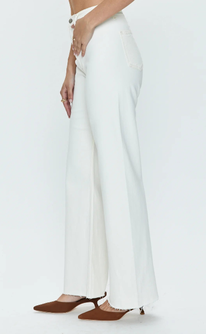 PISTOLA - Penny High Rise Wide Leg - Sand