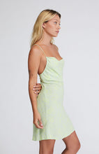 Load image into Gallery viewer, RVCA- Blank Space Dress - GREEN/BLUE FLORAL
