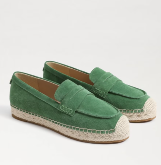 SAM EDELMAN - Kai Espadrille Loafer - Green