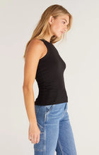 Load image into Gallery viewer, Z SUPPLY - Lily Rib Tank Black
