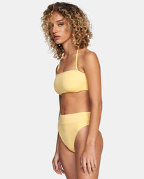 RVCA - Solid High Rise Bottom - GOLD