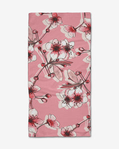 Geometry- May Greetings Bar Towel - PINK BLOSSOM