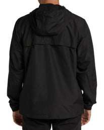 Men's Billabong Black Transport Windbreaker Jacket
